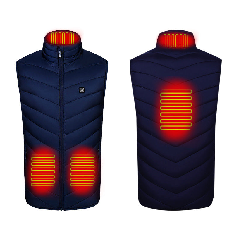 Komfortabel og varm unisex vest, perfekt for fotturer og vintersport.