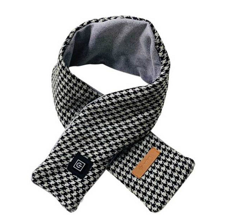 Effektiv oppvarmet nakkevarmer for vinteren. Dette unisex skjerfet holder deg varm og komfortabel utendørs.