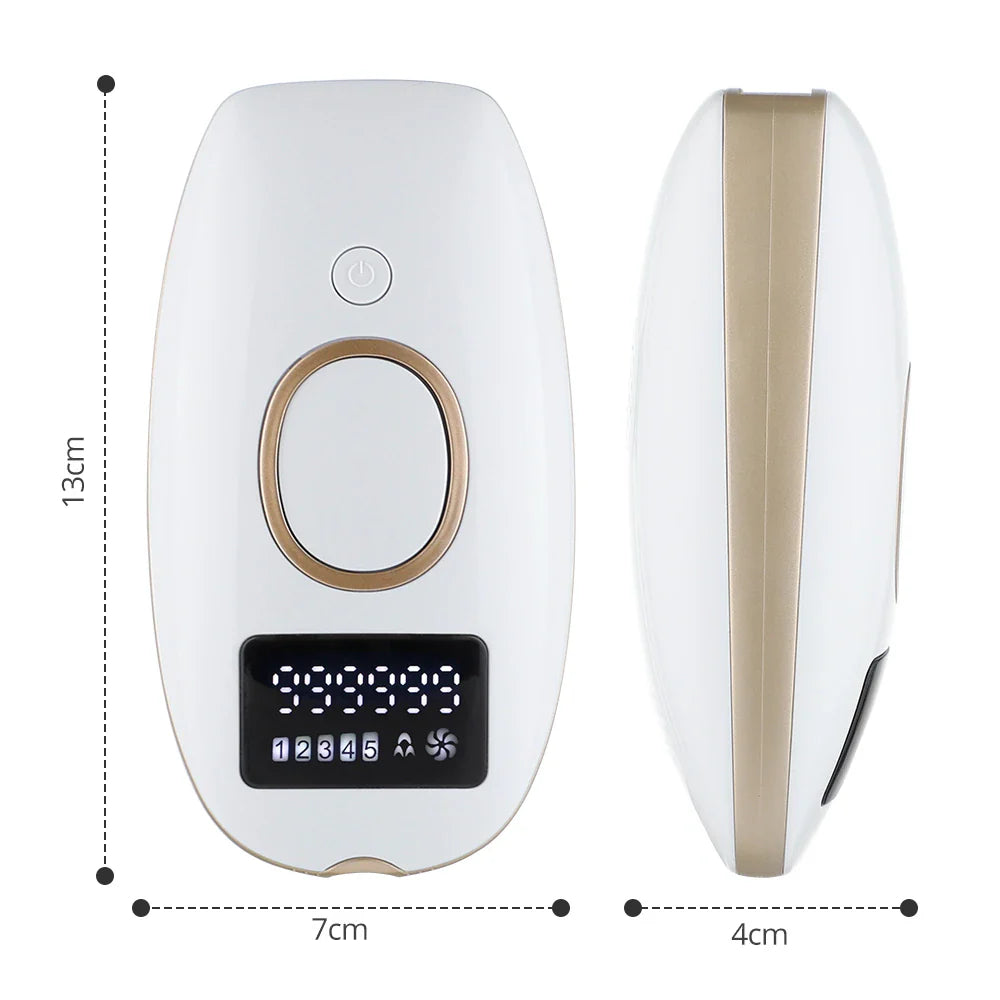 Smart IPL epilator for unisex permanent hårfjerning. Oppnå glatt og vakker hud smertefritt hjemme.