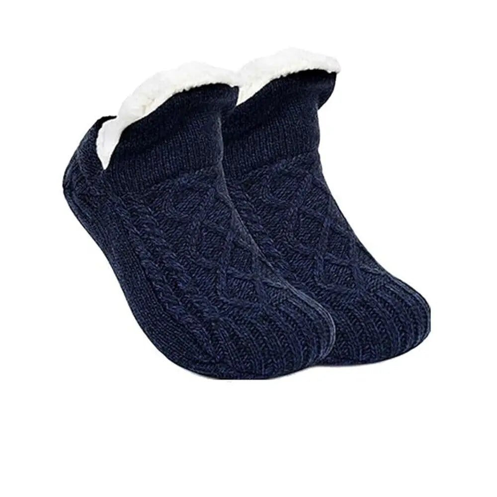 Unisex plysj hussokker for ultimat komfort, myke og varme innesokker for hjemmekos.