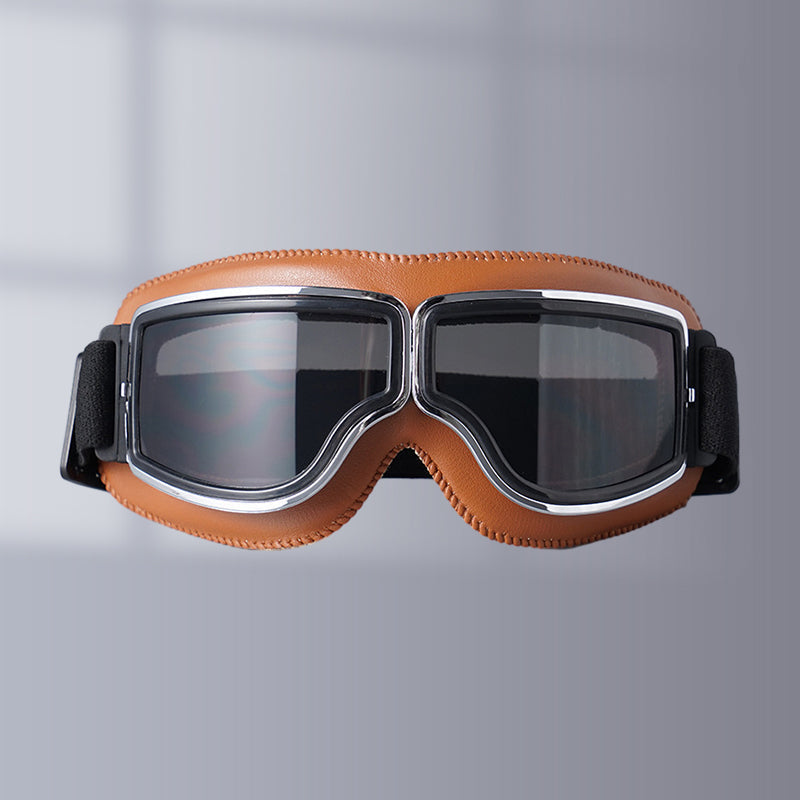 Retro motorsykkelgoggles for sport og fritid, optimalt tilbehør for utendørsaktiviteter.