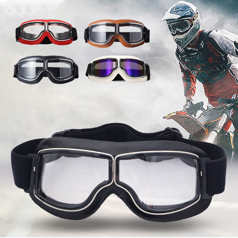 Komfortable goggles for motorsykkel, unisex design med god passform for langvarig bruk.