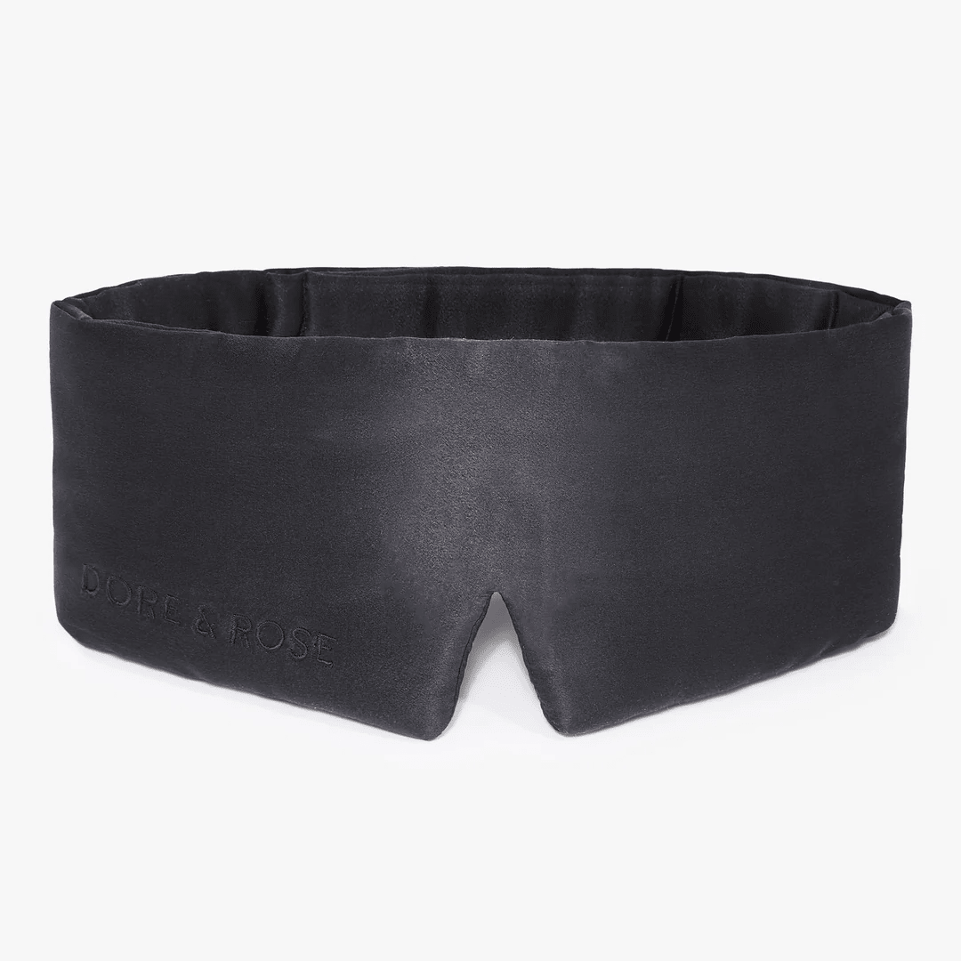 Unisex silke sovemaske for dypere søvn. Myk, lysblokkerende morbærsilke.