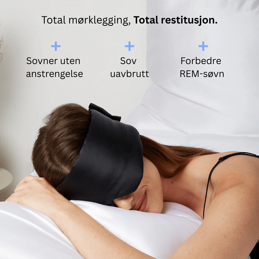 Optimaliser din hvile med en silke sovemaske for dyp søvn og fornyet hud.