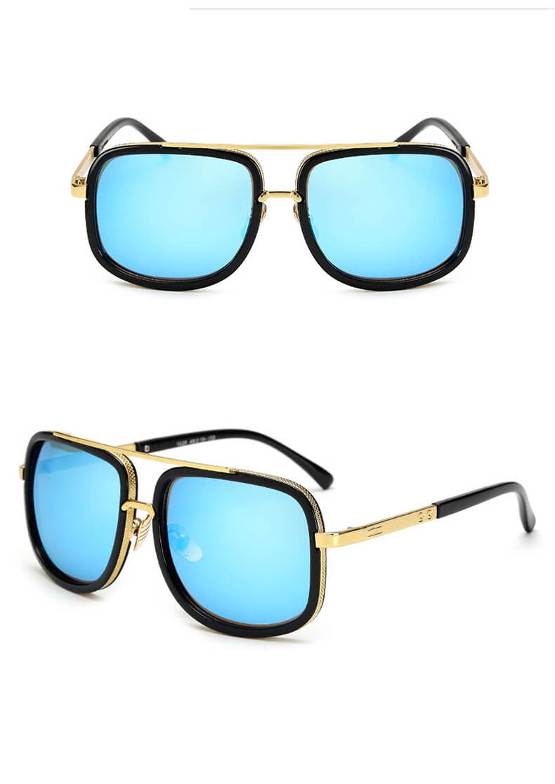Stilige unisex solbriller, perfekt sommer tilbehør. Polarisert UV400-beskyttelse og ripebestandig glass.