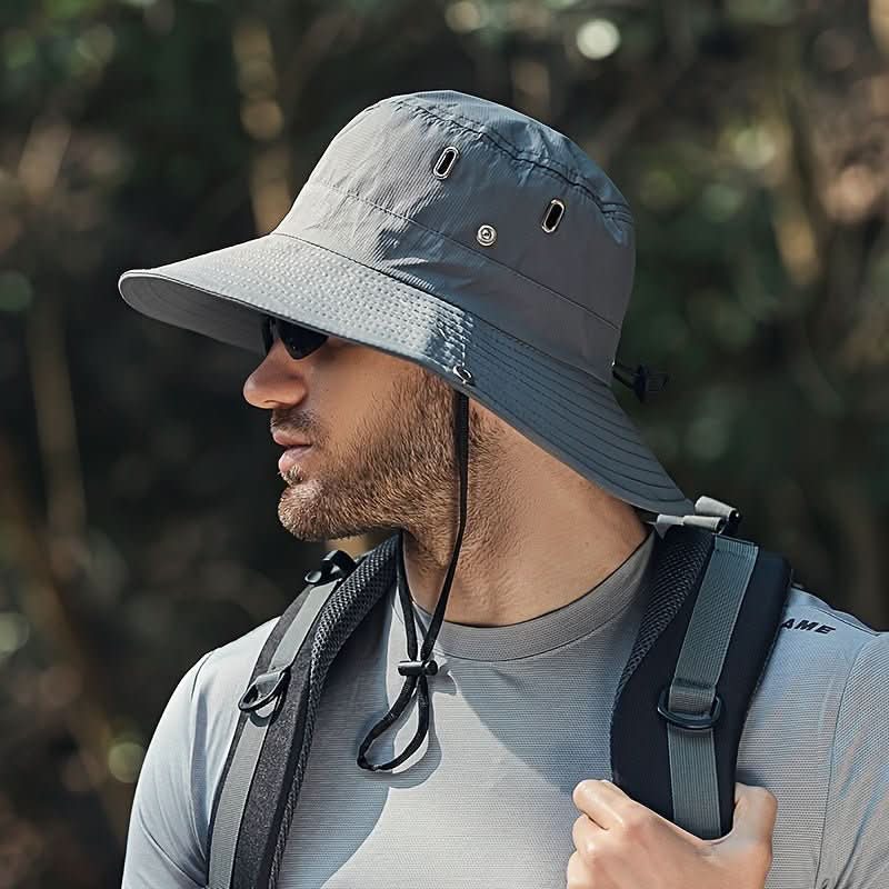 Allsidig unisex solhatt i lett materiale, optimal for utendørs eventyr som fiske og fotturer. God UV-beskyttelse.
