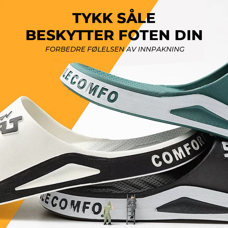 Avslappede unisex sportssandaler, perfekte for fritid, hagen og en avslappende sommerdag; lettvekt og komfortabel.