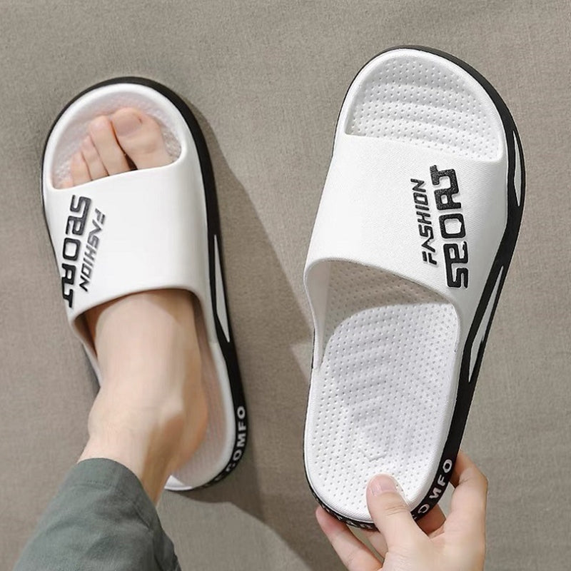 Svarte unisex sportssandaler, lettvekt design med justerbare stropper for optimal komfort; ideelle damesko/herresko.