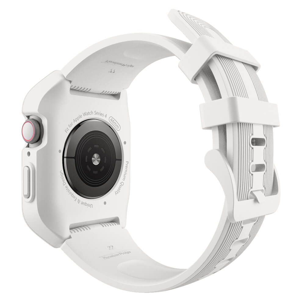 Myk, slitesterk silikonrem og deksel for 44mm smartklokke. Gir støtsikker beskyttelse.