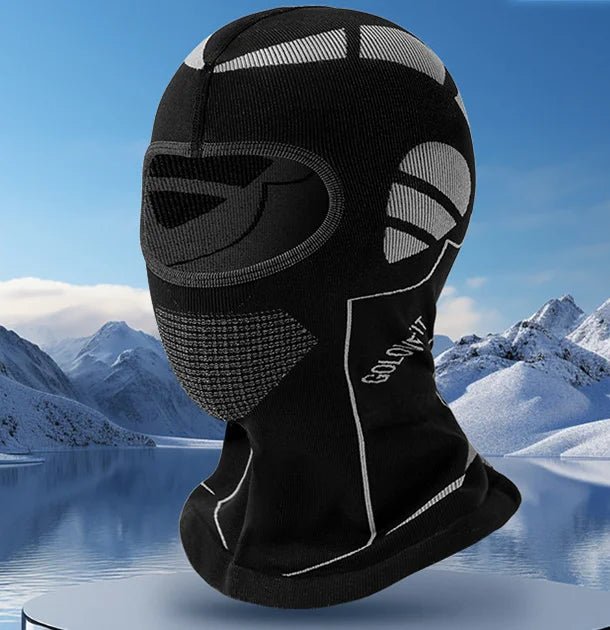 Slitesterk termisk balaklava i fleece. Designet for å tåle krevende vinteraktiviteter som ski og snowboard.
