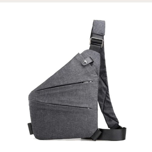 Vanntett anti-tyveri reiseveske, robust og sikker for eventyr, svart farge, unisex.