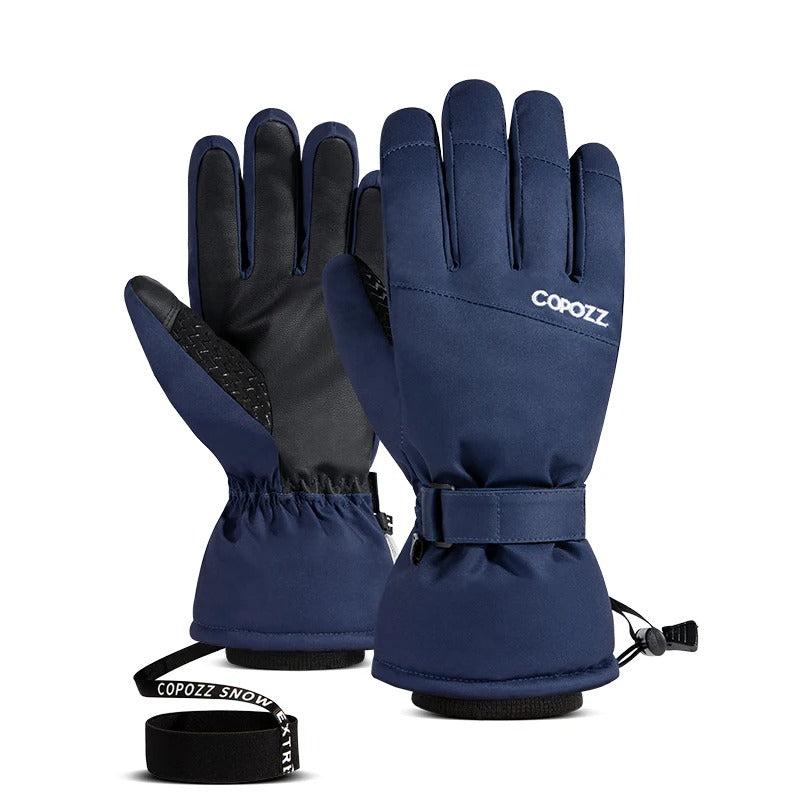 Par unisex vanntette vinterhansker, perfekte for kalde dager på fjellet eller i byen.