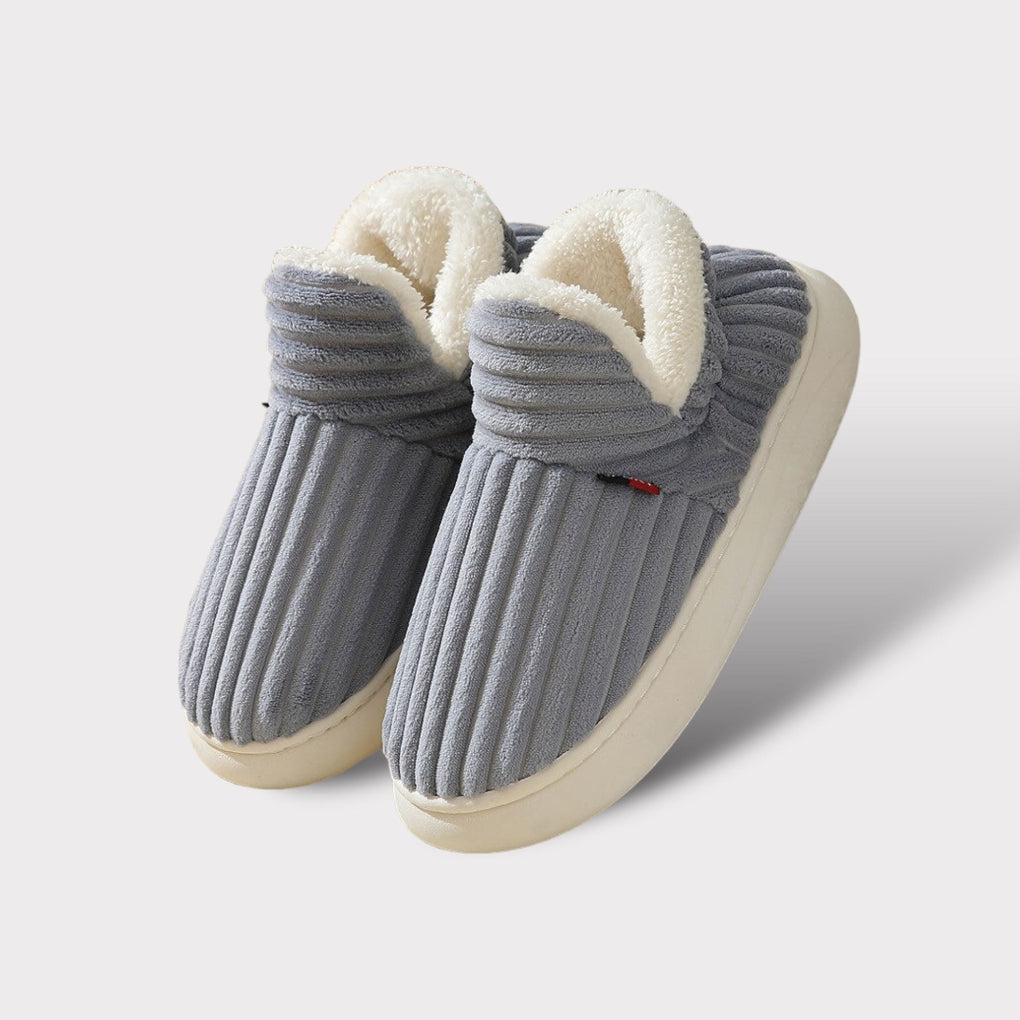 Myke, ultravarme pels-tøfler for optimal komfort. Ergonomiske hjemmesko, perfekt gavetips.