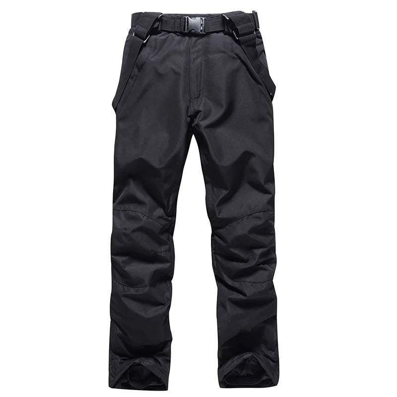 Slitesterke, vanntette snowboardbukser. Unisex skiklær for menn og kvinner, ideelle for utendørs.