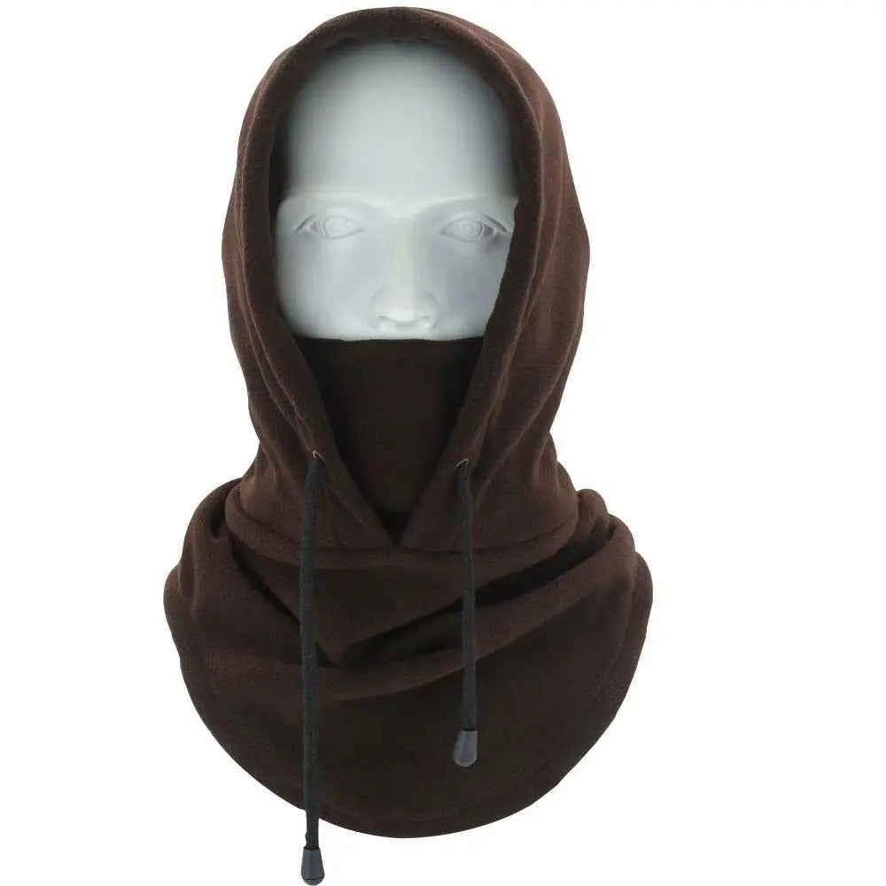 Allsidig unisex polarfleece skimaske, beskytter ansikt og hals mot kulde og vind.