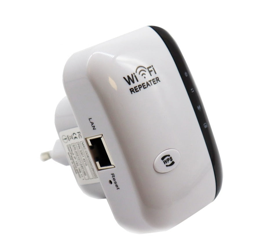 Universal WiFi Repeater forbedrer trådløs dekning hjemme og på kontoret, en ideell nettverksforlenger.