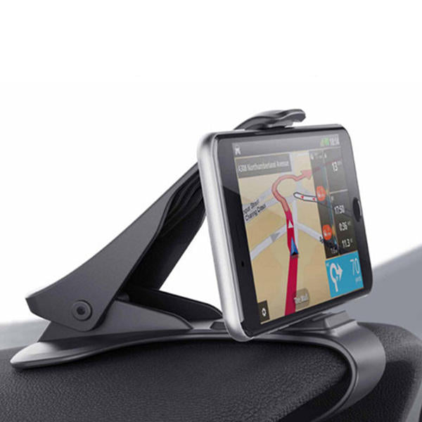 Universell bilklips telefonholder for bil, sikrer mobilen for handsfree og trygg kjøring.
