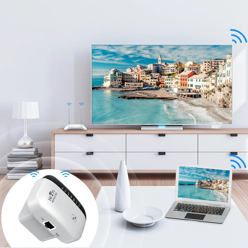 WiFi forlenger for jevnere gaming og lav forsinkelse. Øker nettverkshastighet for seriøse spillere.