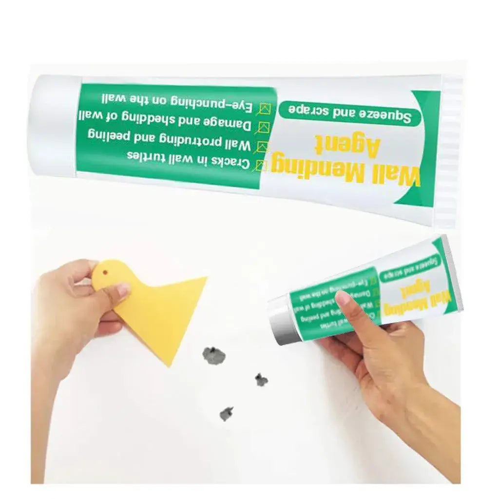 Rask vanntett veggreparasjon med krem for perfekt finish. Fix sprekker og hull enkelt og usynlig.
