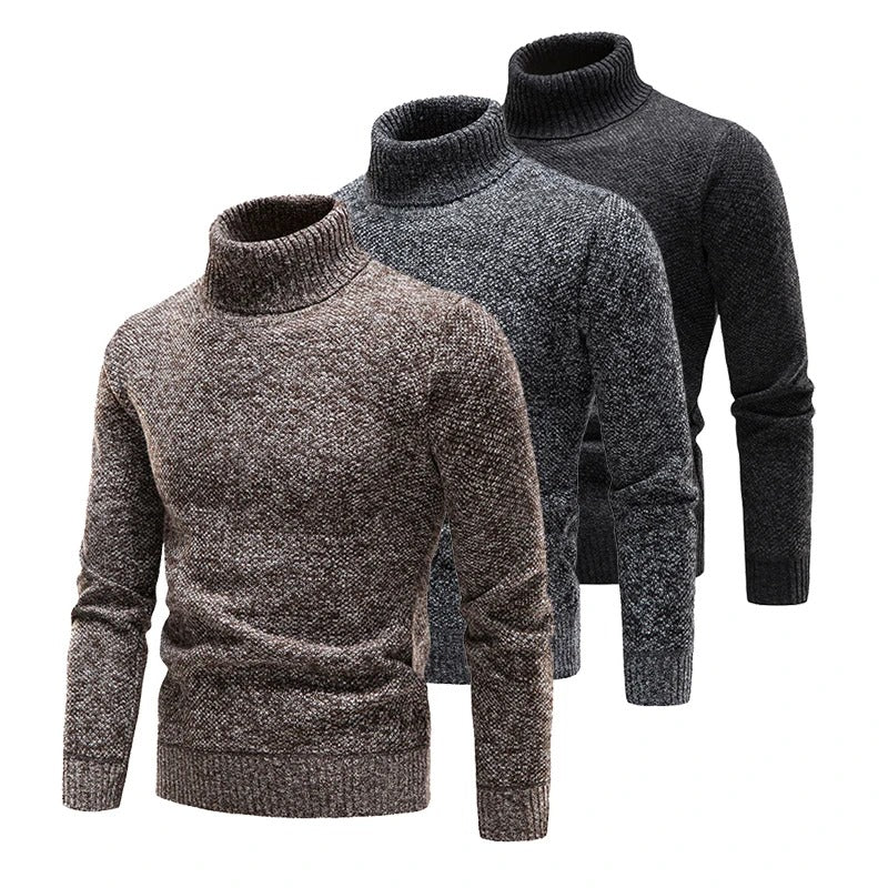 Premium rullekragegenser for menn. Varm og myk genser, perfekt for en komfortabel og stilfull vinter.