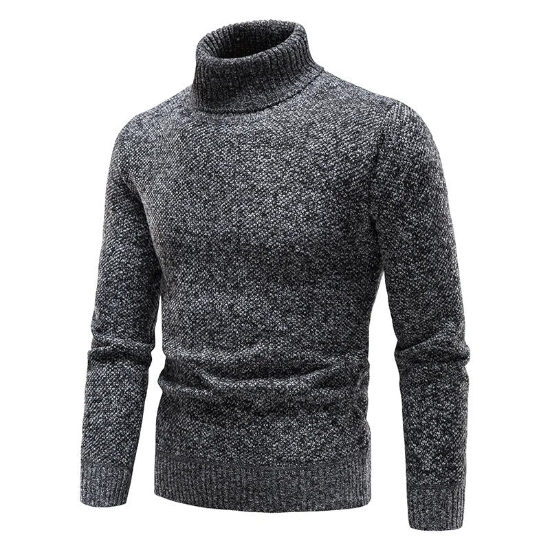 Menns rullekragegenser, optimal for varme og komfort. Allsidig, stilren genser for kalde måneder.