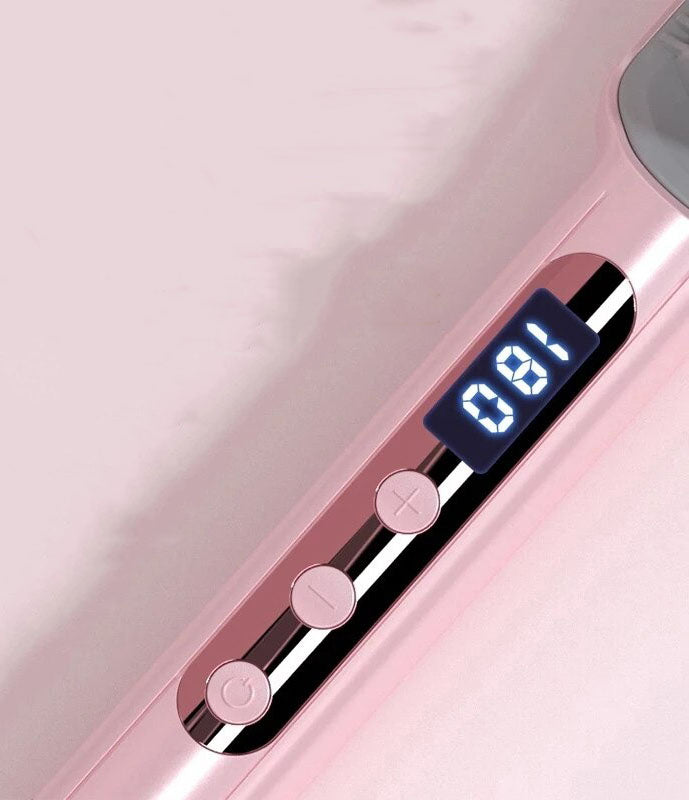 Effektiv styling med 2-i-1 rettetang og krøllebørste – sparer tid om morgenen