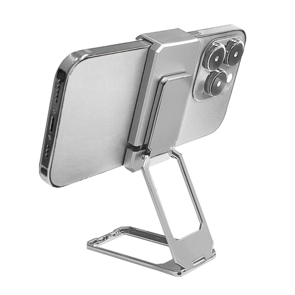 Universell 360° roterende mobilringholder i metall for forbedret grep og praktisk handsfree-stativ.