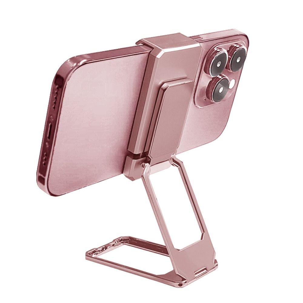 Elegant telefonring med 360-graders rotasjon, magnetisk og sammenleggbar design for optimal smarttelefonbruk.