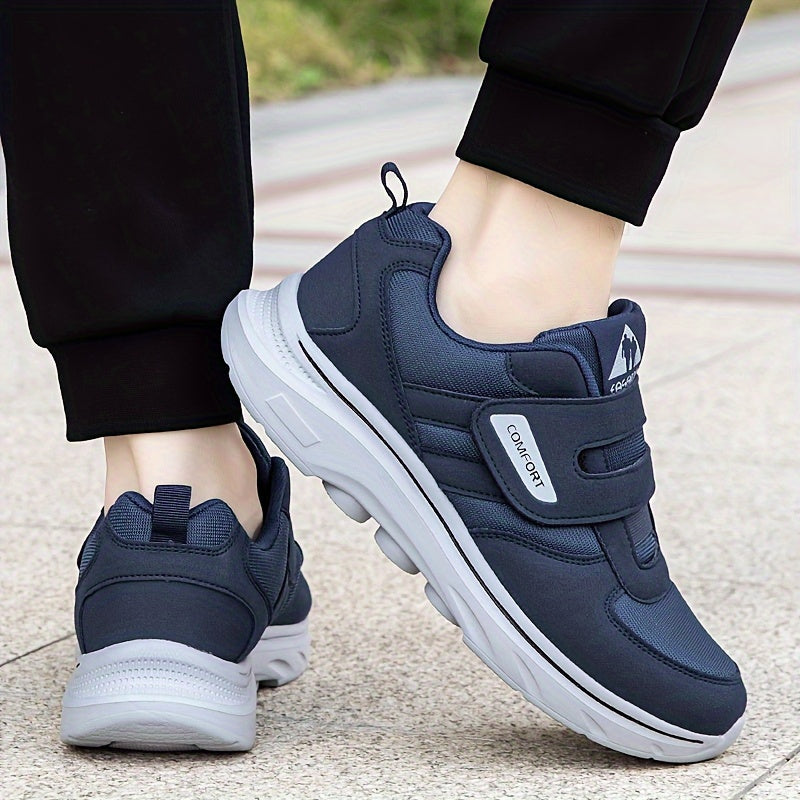 Bequeme Laufschuhe mit Klettverschluss, vielseitig für Damen & Herren, in Rot, Schwarz, Blau, passt zu jedem Outfit.