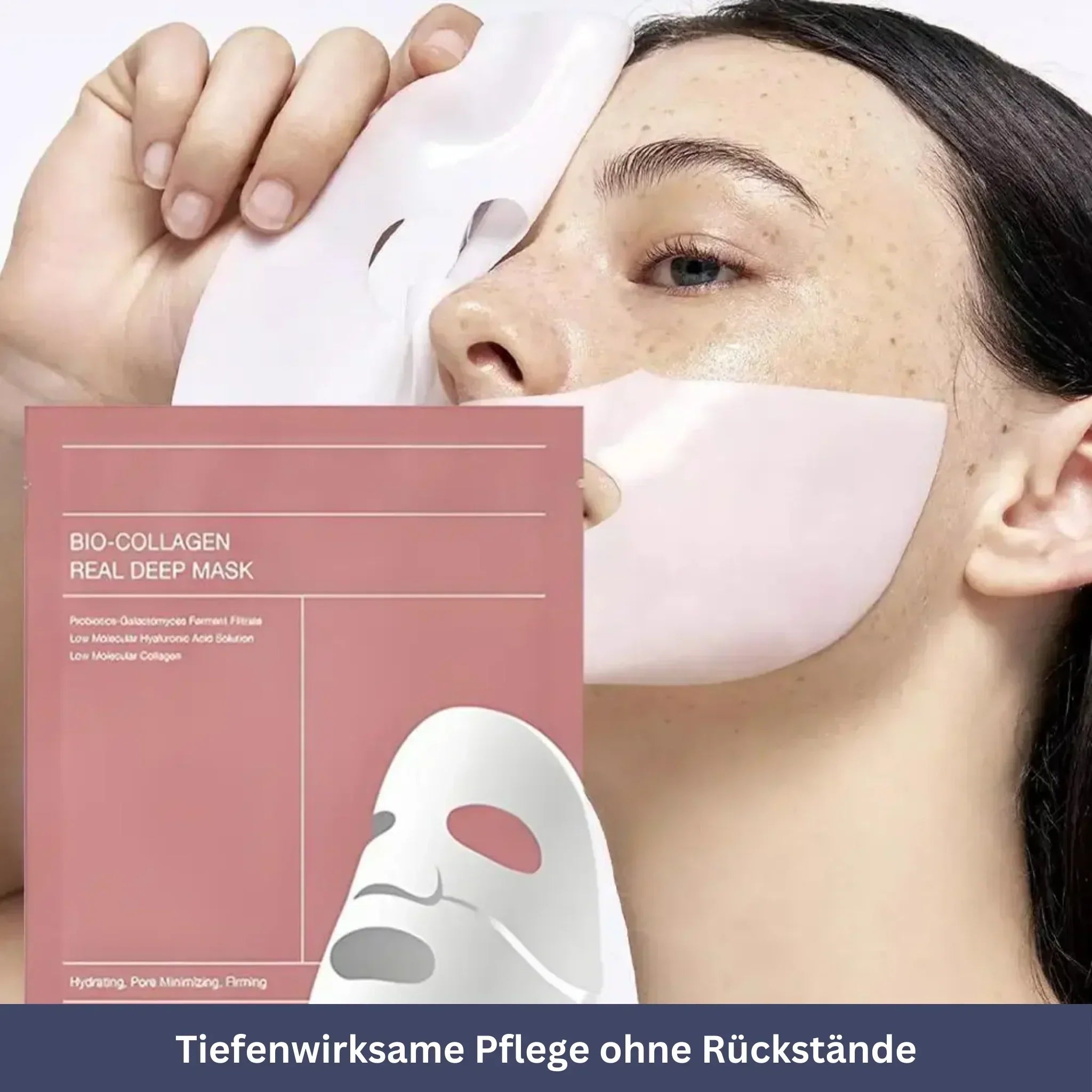 Resultat av Bio Kollagen Ansiktsmaske