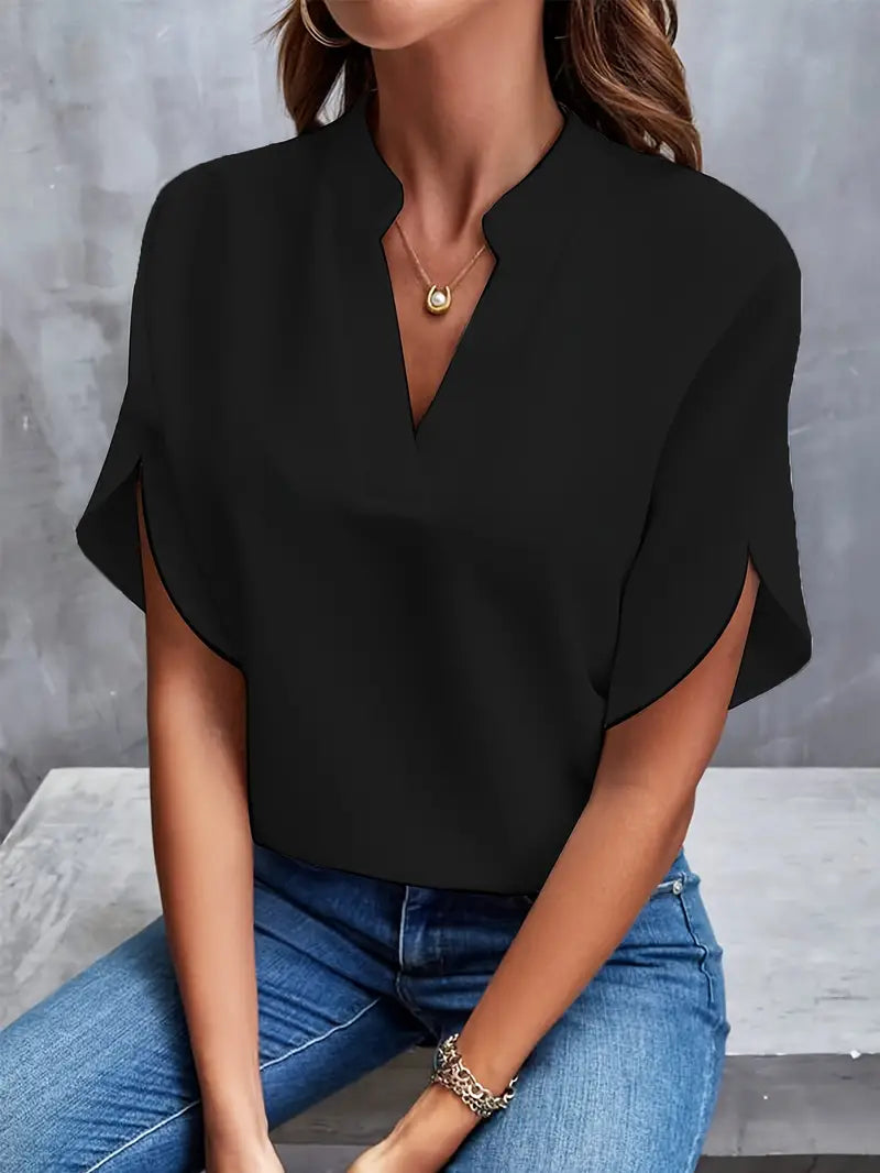 Elegant bluse sideprofil