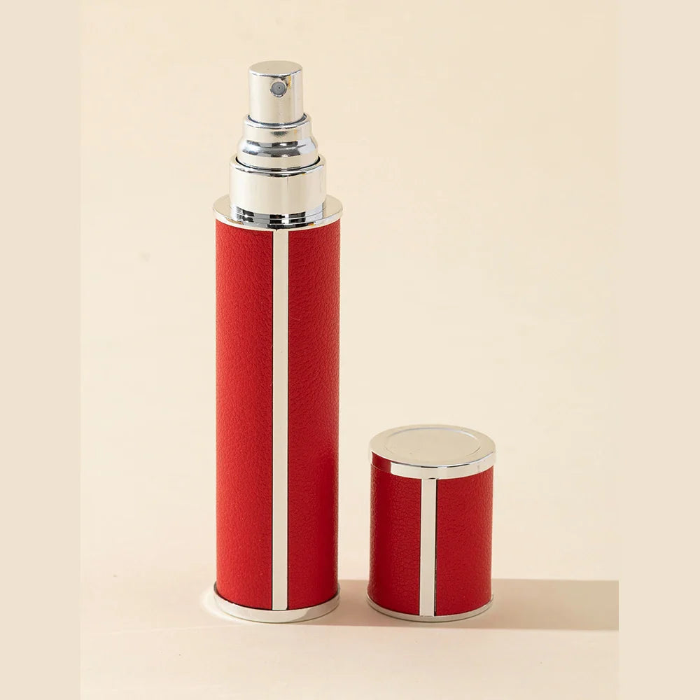 "Eleganter AromaGo 10ml Parfüm Zerstäuber, nachfüllbar, auslaufsicher, handlich, kompakt, ideal für unterwegs, in verschieden