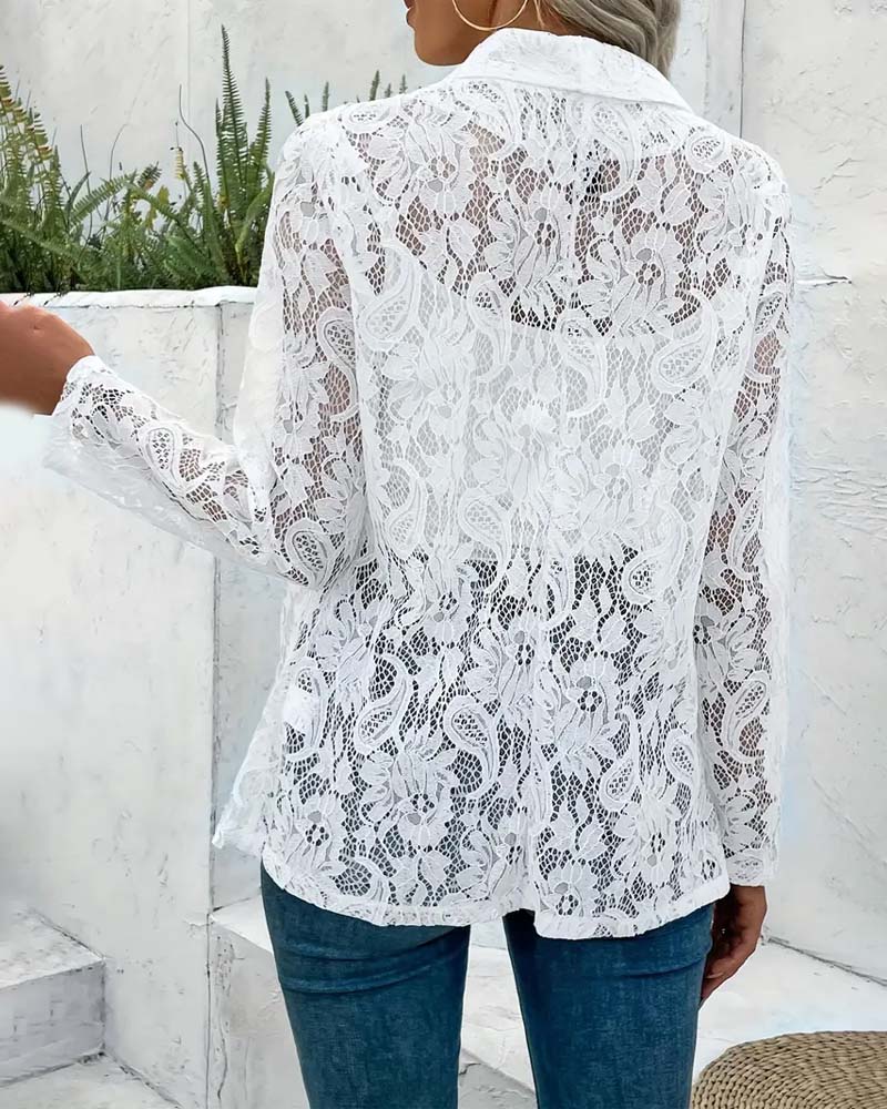 Elegant blondeblazer for kvinner