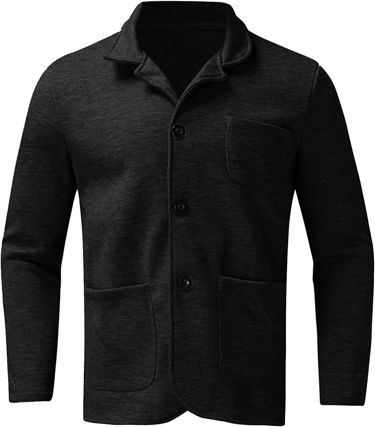Eleganter Herrenblazer in Dunkelgrau, stilvoller Schnitt, vielseitig kombinierbar, ideal für formelle Anlässe und Alltag.