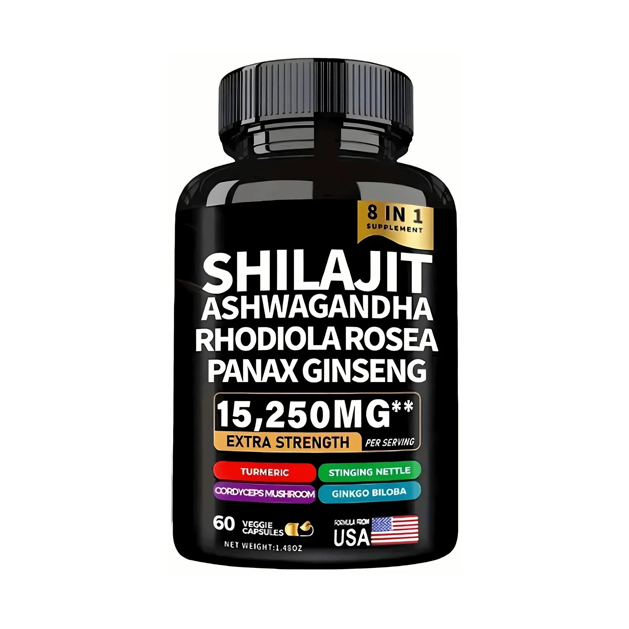 Shilajit Vital 8-i-1 Bilde 1