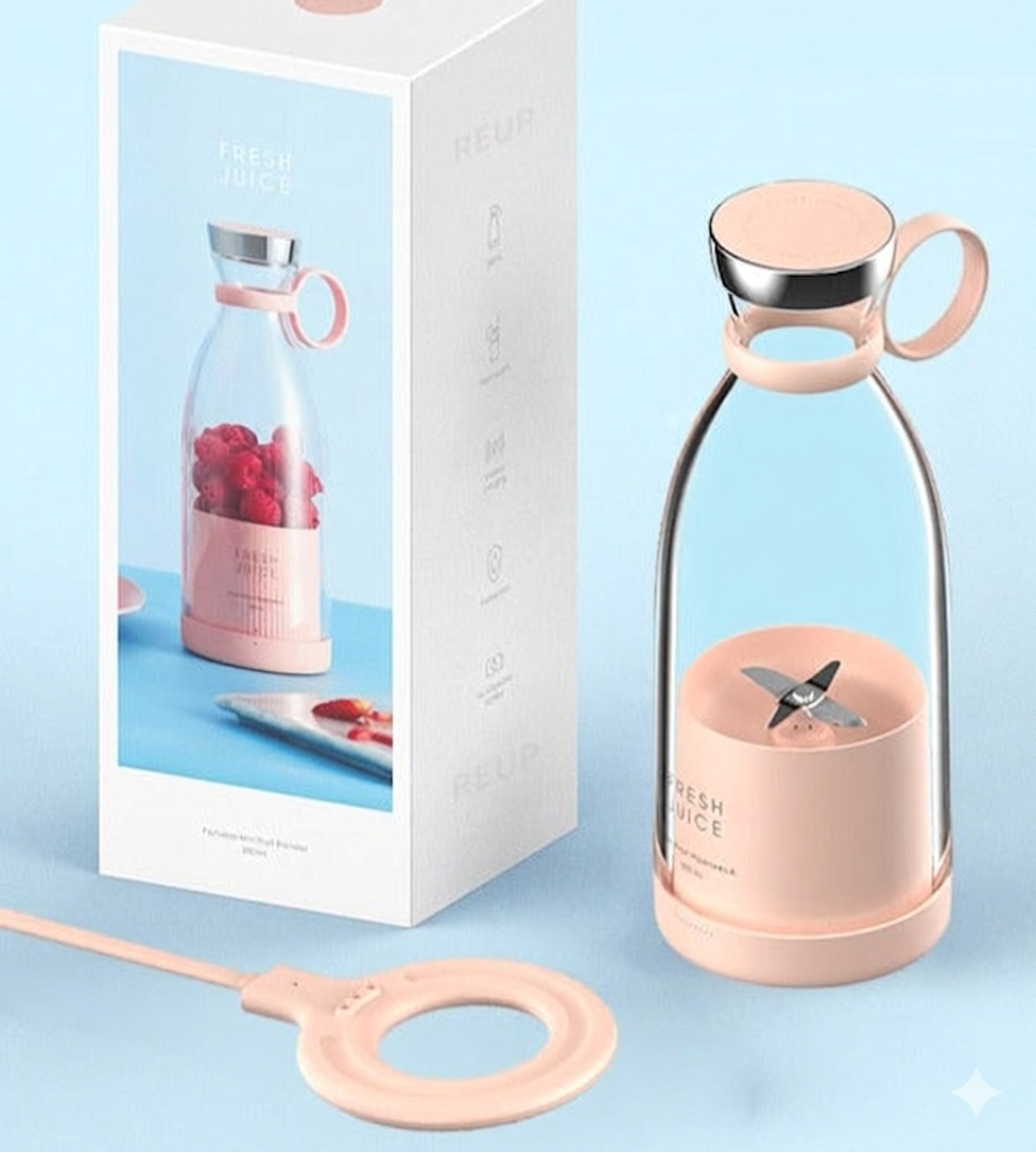 Bærbar elektrisk smoothie-blender