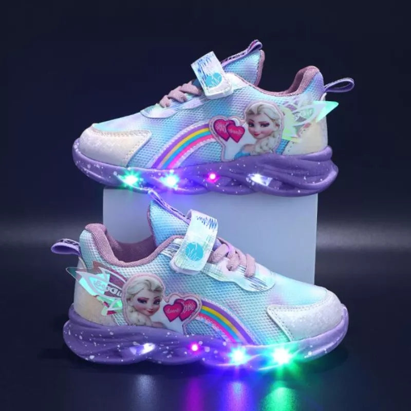LED Joggesko Detalj