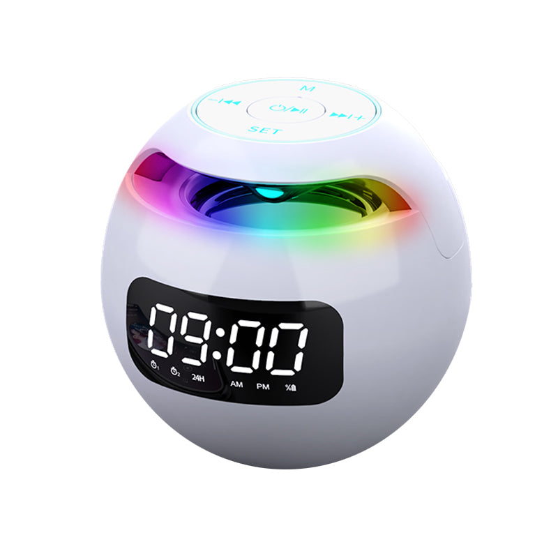 Multifunksjonell Vekkerklokke med Bluetooth Høyttaler