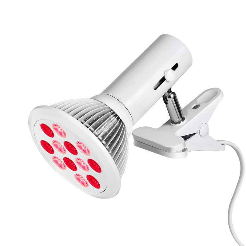 LED Terapilampe med Klemme for Strålende Hud
