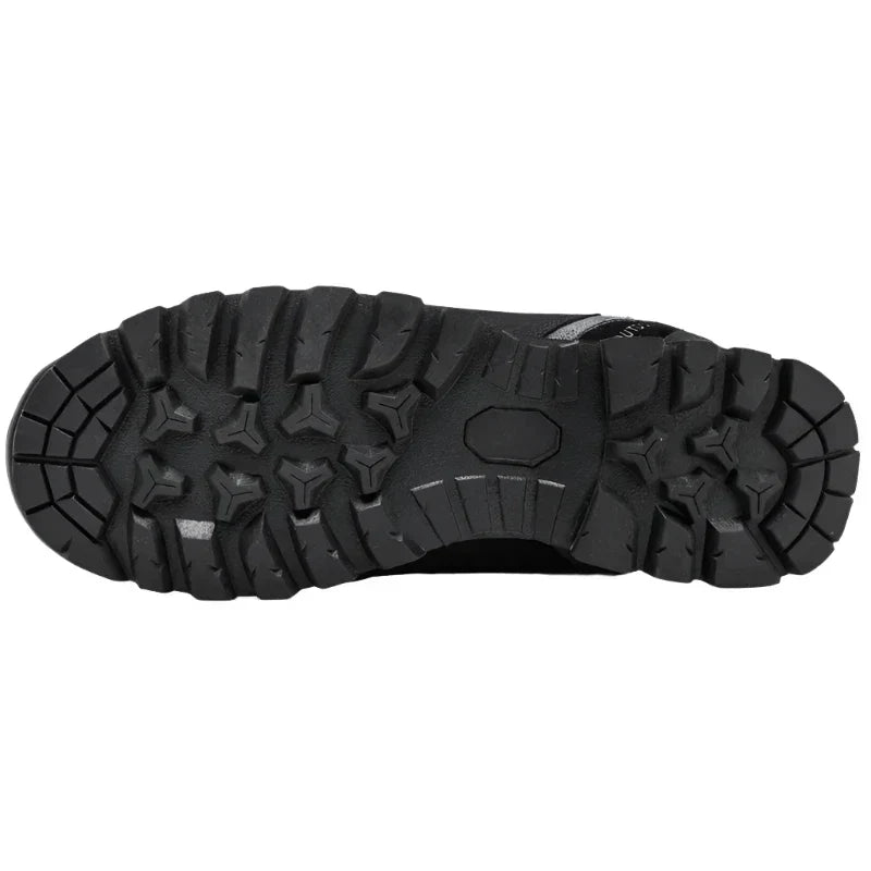 "Hochwertige Herren Wander Schuhe, robust, ideal für Outdoor-Abenteuer, mit anpassbarer Schnürung, blau/gelb, grau/rot"