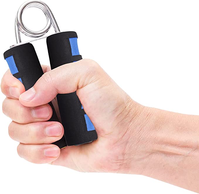 Kompakter Handtrainer zur Stärkung von Handkraft & Stressabbau, ideal für Fitness und Entspannung unterwegs.
