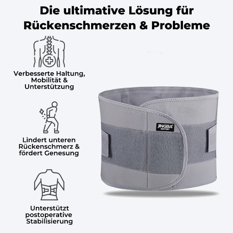 Detaljer av BackPro korsryggstøtte
