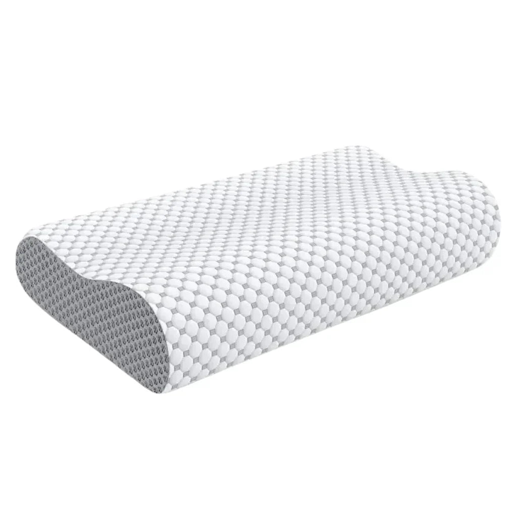 Sleepy Hodepute Viskosa skum for nakke og skulder støtte - Komfortabel og ergonomisk hodepute for bedre søvn. Førsteklasses putestøtte.