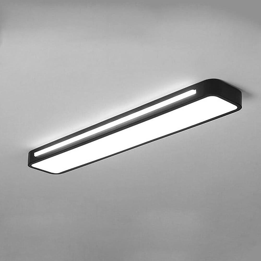 "Minimalistische LED Deckenleuchte im nordischen Stil, aus Eisen und Acryl, mit einstellbaren Lichtfarben und Größen."