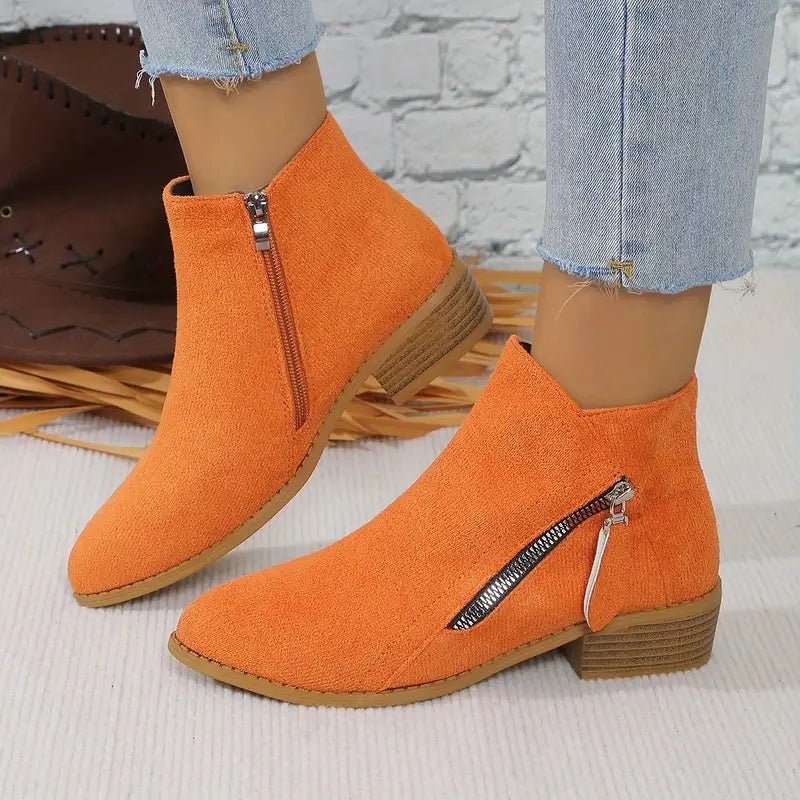 "Orthopädische Stiefelette, elegant und komfortabel, ergonomisches Design, verstellbare Schnalle, Damen, Alltagslook"
