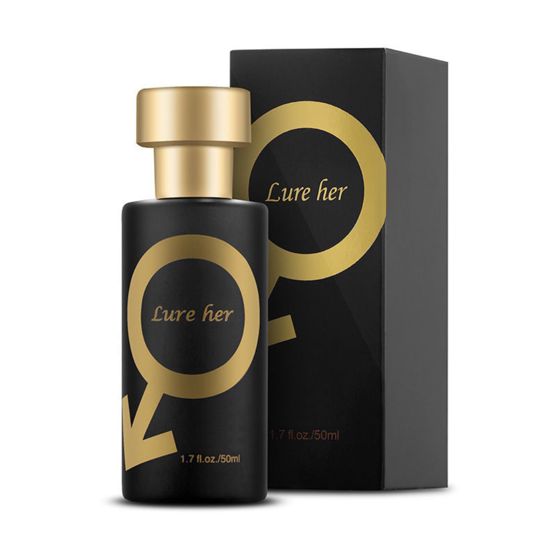 "Pheromon Parfüm in eleganter, schwarzer 50ML Flasche für Männer, anziehender Duft für unwiderstehliche Anziehungskraft."