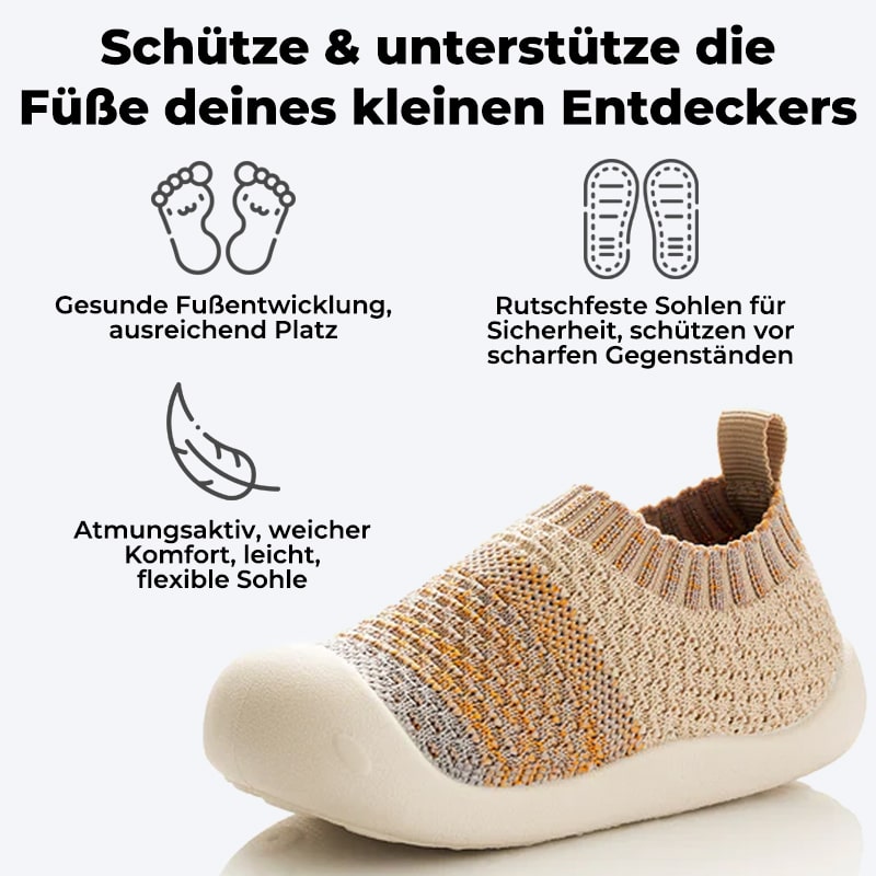 Ergonomisk design av babyskoene