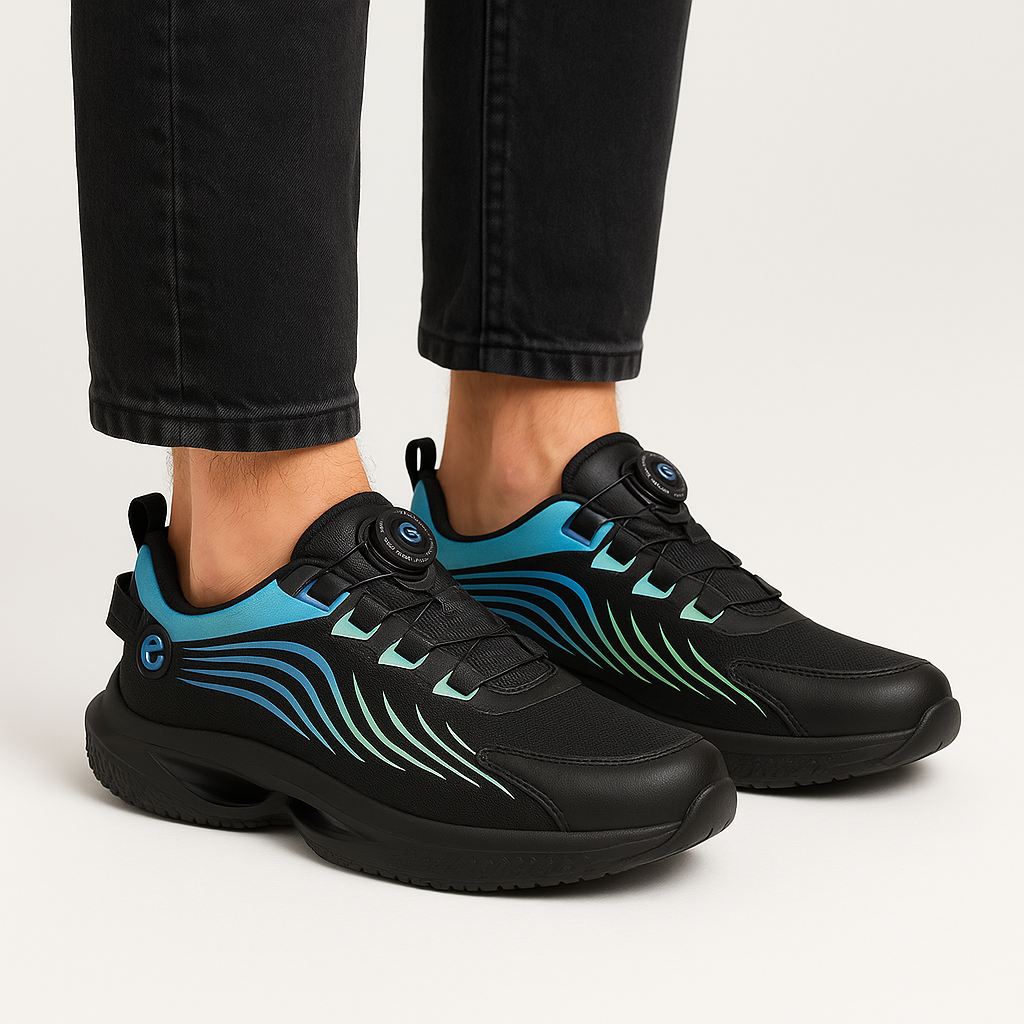 S3 Sicherheitsschuhe für Herren, schwarz-grau, ergonomisch, wasserfest, rutschhemmend, stoßdämpfende Sohle für Komfort.