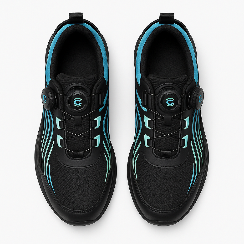 S3 Sicherheitsschuhe für Herren, schwarz-grau, ergonomisch, wasserfest, rutschhemmend, stoßdämpfende Sohle für Komfort.