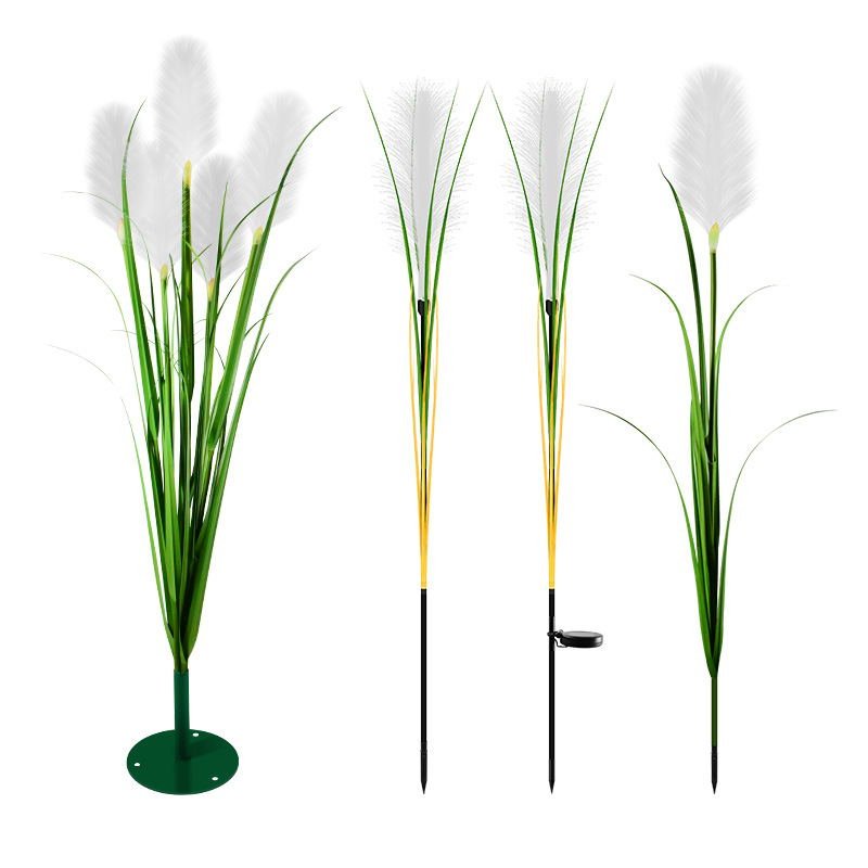 Solarbetriebene Gartenlichter für draußen, wetterfest, elegante LED-Optik für stimmungsvolle Gartenatmosphäre.